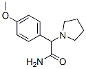 CAS 登录号：74467-63-3， 2-(4-甲氧基苯基)-2-吡咯烷-1-基乙酰胺