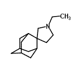 CAS#: 744955-92-8, 1-Ethylspiro[pyrrolidine-3,2'-tricyclo[3.3.1.1<sup>3,7</sup>]decane]