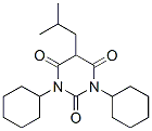 CAS 登录号：745-32-4， 1,3-二环己基-5-异丁基巴比妥酸