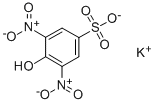CAS 登录号：74525-39-6， 3,5-二硝基-4-羟基苯磺酸钾盐