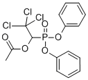 CAS 登录号：74548-80-4， [1-[二(苯氧基)磷酰]-2,2,2-三氯乙基]乙酸酯