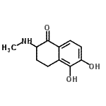 CAS 登录号：745725-10-4， 5,6-二羟基-2-(甲基氨基)-3,4-二氢-1(2H)-萘酮