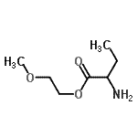 CAS#: 745747-89-1, 2-Methoxyethyl 2-aminobutanoate