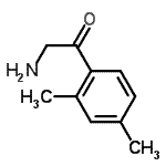 CAS 登录号：745757-12-4， 2-氨基-1-(2,4-二甲基苯基)乙酮