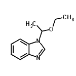 CAS#: 74586-44-0, 1-(1-Ethoxyethyl)-1H-benzimidazole