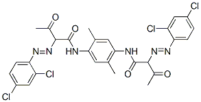 CAS#: 74620-20-5, 2-(2,4-Dichlorophenyl)Diazenyl-N-[4-[[2-(2,4-Dichlorophenyl)Diazenyl-3-Oxobutanoyl]Amino]-2,5-Dimethylphenyl]-3-Oxobutanamide