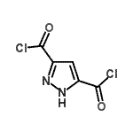 CAS#: 74621-40-2, 1H-Pyrazole-3,5-dicarbonyl dichloride