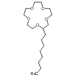CAS 登录号：74649-87-9， 2-辛基-1,4,7,10,13-五氧杂环十五烷