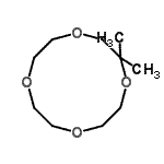 CAS#: 74649-96-0, 2,2-Dimethyl-1,4,7,10-tetraoxacyclododecane