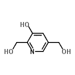 CAS#: 746548-22-1, 2,5-Bis(hydroxymethyl)-3-pyridinol