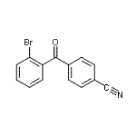 CAS 登录号：746651-77-4， 4-(2-溴苯甲酰基)苯甲腈