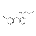 CAS 登录号：746651-82-1， 乙基2-(3-溴苯甲酰基)苯甲酸酯