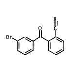 CAS 登录号：746651-84-3， 2-(3-溴苯甲酰基)苯甲腈