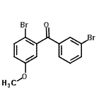 CAS#: 746651-87-6, (2-Bromo-5-methoxyphenyl)(3-bromophenyl)methanone