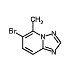 CAS#: 746668-59-7, 6-Bromo-5-methyl[1,2,4]triazolo[1,5-a]pyridine