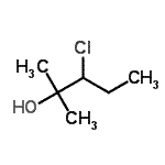 CAS#: 74685-49-7, 3-Chloro-2-methyl-2-pentanol