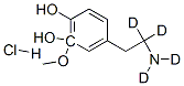 CAS#: 74719-64-5, 3-Methoxy Dopamine-D4 Hydrochloride