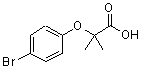 CAS#: 7472-69-7, 2-(4-Bromophenoxy)-2-methyl-propionic acid