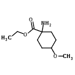 CAS#: 747402-16-0, Ethyl 1-amino-4-methoxycyclohexanecarboxylate