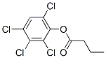 CAS 登录号：7476-82-6， 丁酸2,3,4,6-四氯苯基酯