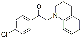 CAS#: 7477-80-7, 1-(4-Chlorophenyl)-2-(3,4-Dihydro-2H-Quinolin-1-Yl)Ethanone