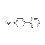 CAS#: 74801-34-6, 1-Methyl-4-(2-pyrimidinyl)pyridinium bromide