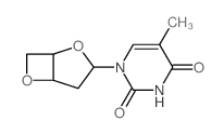 CAS 登录号：7481-90-5， 1-(3,5-去氢-2-脱氧-beta-D-苏-呋喃戊糖基)-5-甲基嘧啶-2,4(1H,3H)-二酮