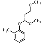 CAS 登录号：74810-86-9， 1-(1,3-二甲氧基丙氧基)-2-甲基苯