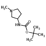CAS 登录号：748184-01-2， 叔-丁基N-(1-甲基吡咯烷-3-基)氨基甲酸酯