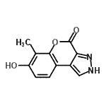 CAS#: 748188-09-2, 7-Hydroxy-6-methylchromeno[3,4-c]pyrazol-4(2H)-one