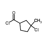 CAS#: 74819-87-7, 3-Chloro-3-methylcyclopentanecarbonyl chloride
