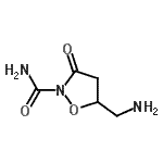 CAS#: 748725-11-3, 5-(Aminomethyl)-3-oxo-1,2-oxazolidine-2-carboxamide