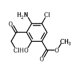 CAS 登录号：748788-36-5， 甲基4-氨基-5-氯-3-(氯乙酰基)-2-羟基苯甲酸酯