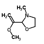 CAS 登录号：748809-73-6， 2-(1-甲氧基乙烯基)-3-甲基-1,3-恶唑烷