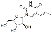 CAS 登录号：74886-35-4， 1-[(2R,3S,4S,5R)-3,4-二羟基-5-(羟基甲基)四氢呋喃-2-基]-5-[(E)-丙-1-烯基]嘧啶-2,4-二酮