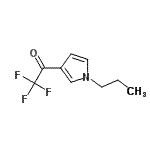 CAS#: 74889-32-0, 2,2,2-Trifluoro-1-(1-propyl-1H-pyrrol-3-yl)ethanone