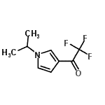 CAS#: 74889-34-2, 2,2,2-Trifluoro-1-(1-isopropyl-1H-pyrrol-3-yl)ethanone