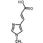 CAS 登录号：749177-28-4， (2E)-3-(1-甲基-1H-咪唑-4-基)丙烯酸
