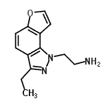 CAS#: 749192-72-1, 2-(3-Ethyl-1H-furo[2,3-g]indazol-1-yl)ethanamine
