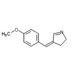 CAS#: 749254-93-1, (4Z)-4-(4-Methoxybenzylidene)-3,4-dihydro-2H-pyrrole