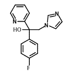 CAS#: 749255-15-0, 1-(4-Fluorophenyl)-2-(1H-imidazol-1-yl)-1-(2-pyridinyl)ethanol