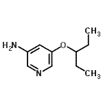 CAS#: 749265-18-7, 5-(3-Pentanyloxy)-3-pyridinamine
