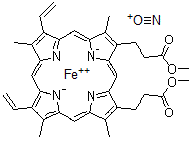 CAS#: 74936-44-0, Nitrosyl(protoporphyrin IX dimethyl ester)iron II