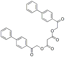 CAS#: 7497-83-8, Bis[2-Oxo-2-(4-Phenylphenyl)Ethyl] Propanedioate