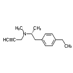 CAS#: 749808-26-2, N-[(2R)-1-(4-Ethylphenyl)-2-propanyl]-N-methyl-2-propyn-1-amine