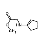 CAS#: 749815-38-1, Methyl N-1-cyclopenten-1-ylglycinate