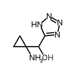 CAS#: 749845-38-3, (1-Aminocyclopropyl)(1H-tetrazol-5-yl)methanol
