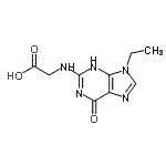 CAS#: 749917-36-0, N-(9-Ethyl-6-oxo-6,9-dihydro-3H-purin-2-yl)glycine