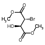 CAS#: 749917-66-6, Dimethyl (2R,3R)-2-bromo-3-hydroxysuccinate