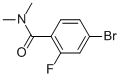 CAS#: 749927-80-8, 4-Bromo-2-Fluoro-N,N-Dimethylbenzamide